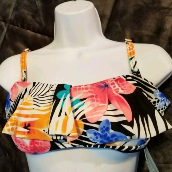 Pure PARADISE BANDEAU SWIM TOP SIZE 32/34 C-CUP NWT - Picture 1 of 2